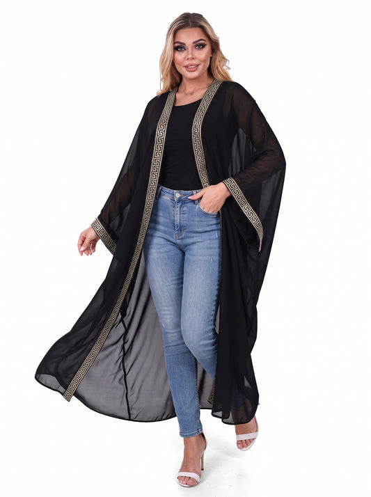 Chiffon cardigan