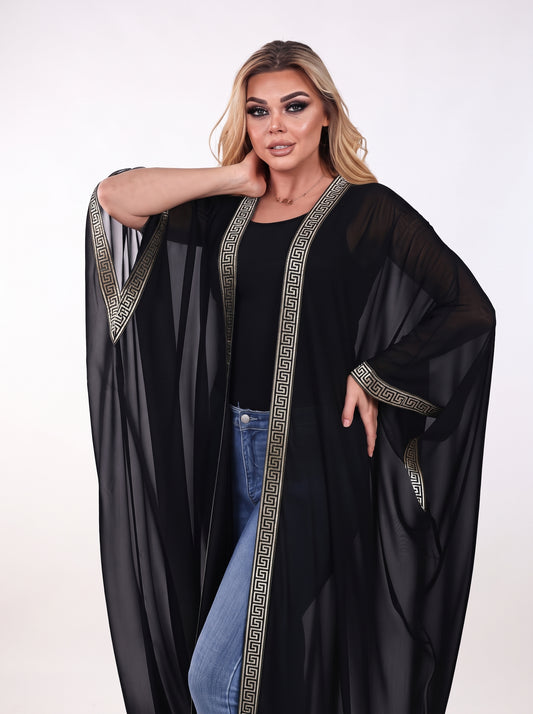 Chiffon cardigan